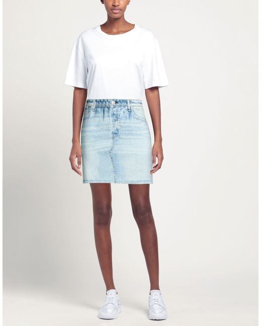 Rag & Bone Blue Denim Skirts