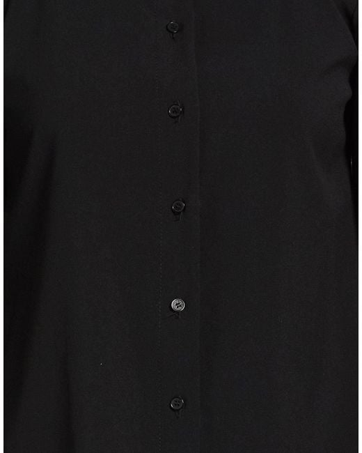 Kaos Black Shirt Polyester, Viscose, Elastane