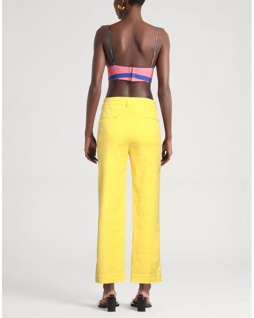 Dondup Yellow Trouser