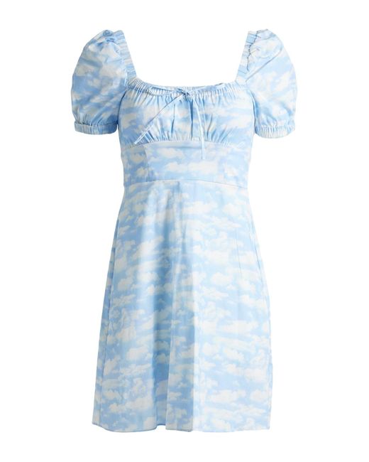 HVN Blue Mini Dress