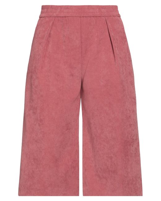 8pm Red Cropped Trousers