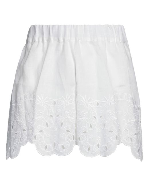 Hc Holy Caftan White Shorts & Bermuda Shorts