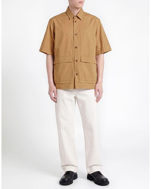 Spiewak Natural Camel Shirt Cotton for men