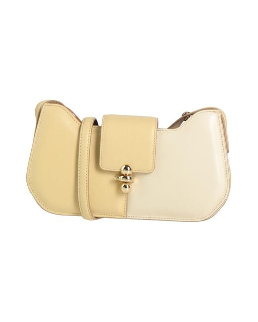 OUI OUI Natural Cross-Body Bag Cow Leather
