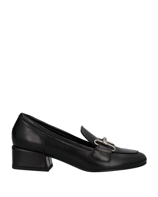 PAOLO MATTEI Black Loafers