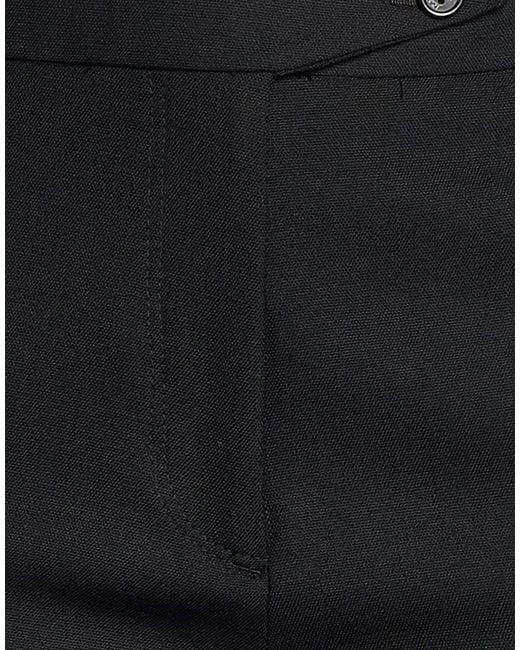 N°21 Black Pants Polyester, Virgin Wool