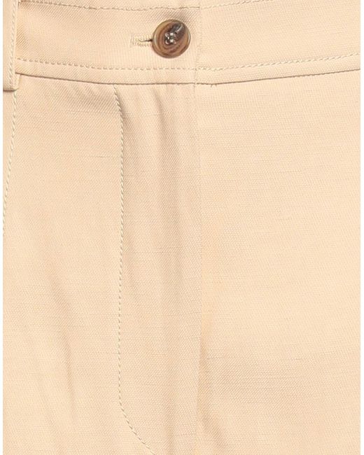 Alberta Ferretti Natural Trouser