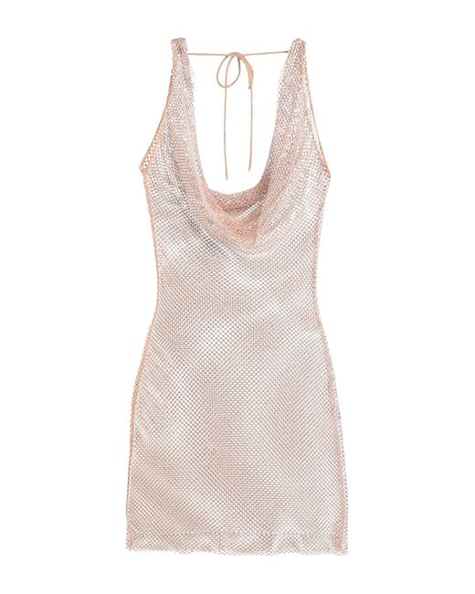 GIUSEPPE DI MORABITO Natural Mini-Kleid