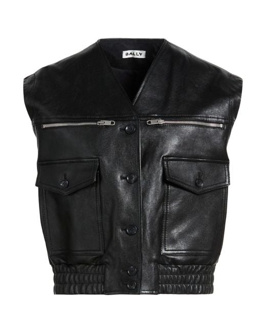 Bally Black Vests