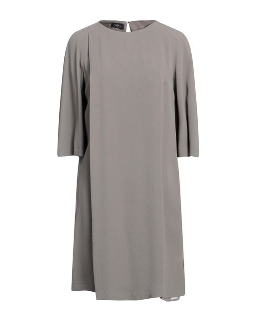 Les Copains Gray Midi Dress