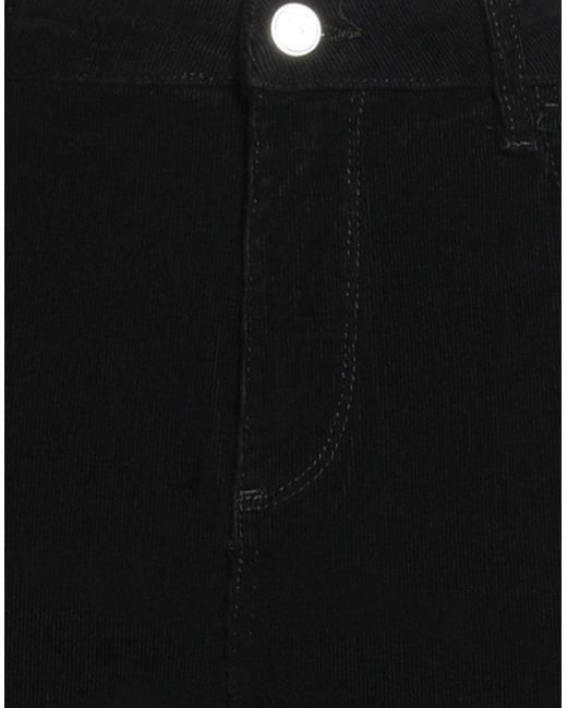 Liu Jo Black Pants Cotton, Elastane