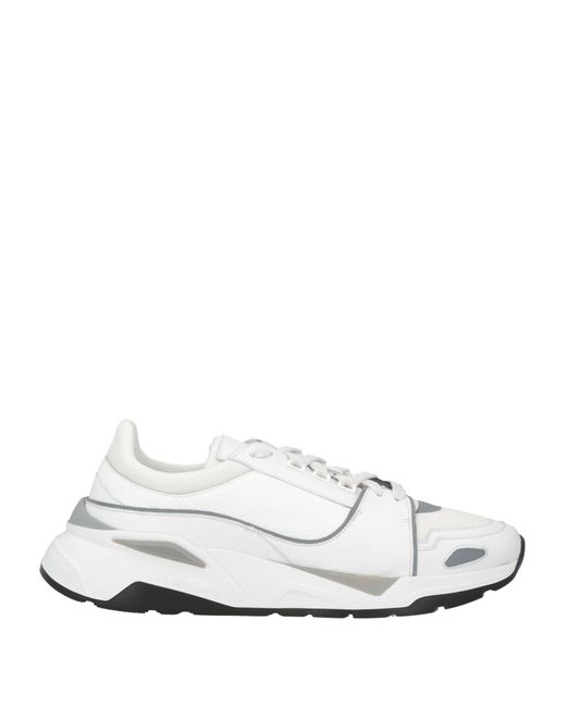 Canali White Trainers for men