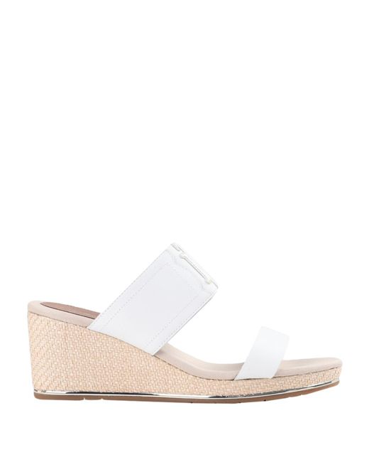 Tommy Hilfiger White Sandals