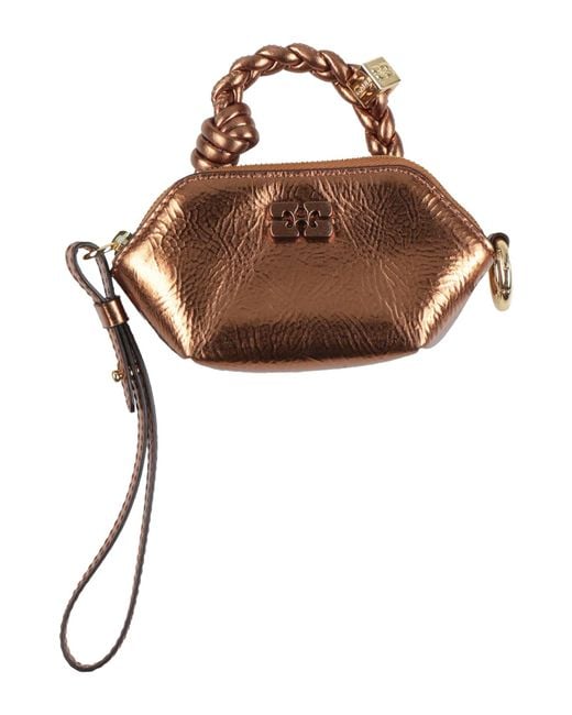 Ganni Brown Coin Purse