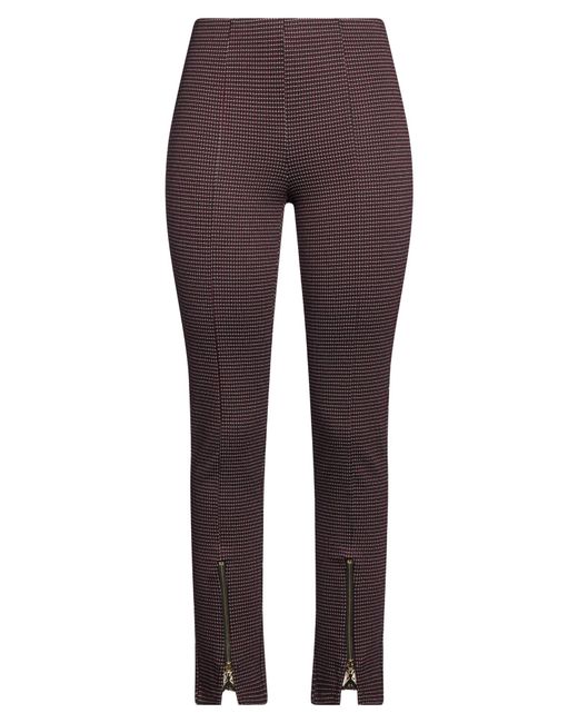 Patrizia Pepe Purple Pants Viscose, Polyamide, Elastane