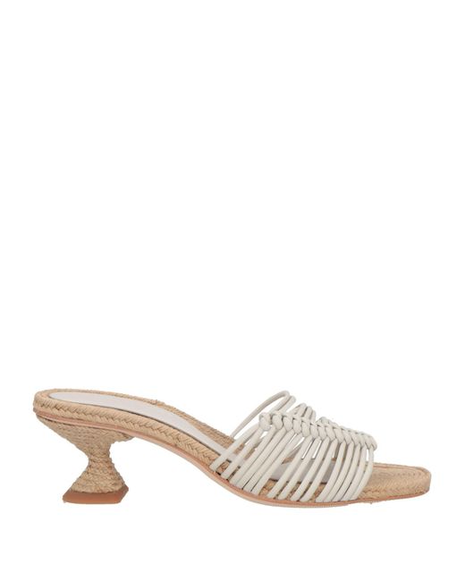 Paloma Barceló White Sandals