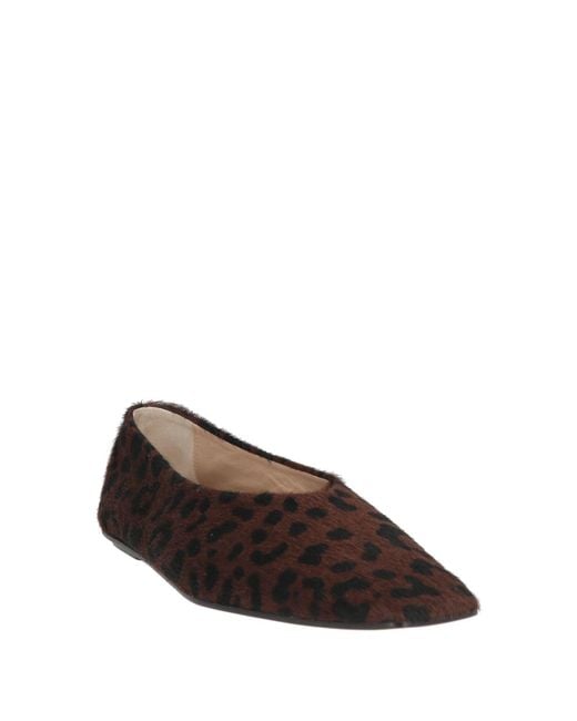 Alysi Brown Ballet Flats