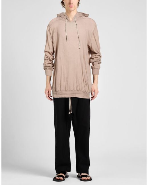 Rick Owens Natural T-Shirt Cotton for men