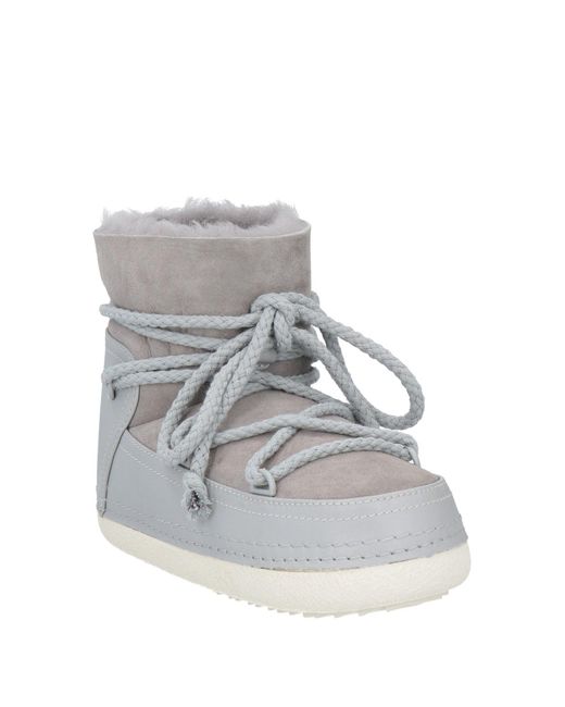 Inuikii Gray Ankle Boots