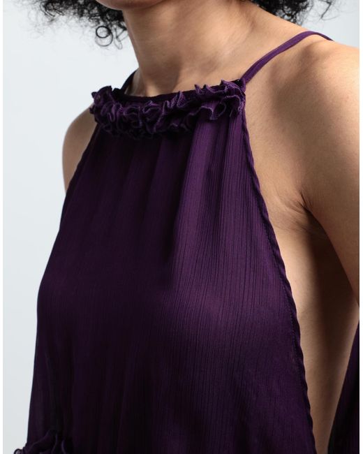 WEILI ZHENG Purple Top