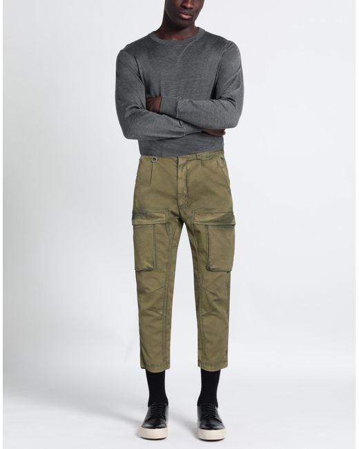 Paolo Pecora Green Trouser for men