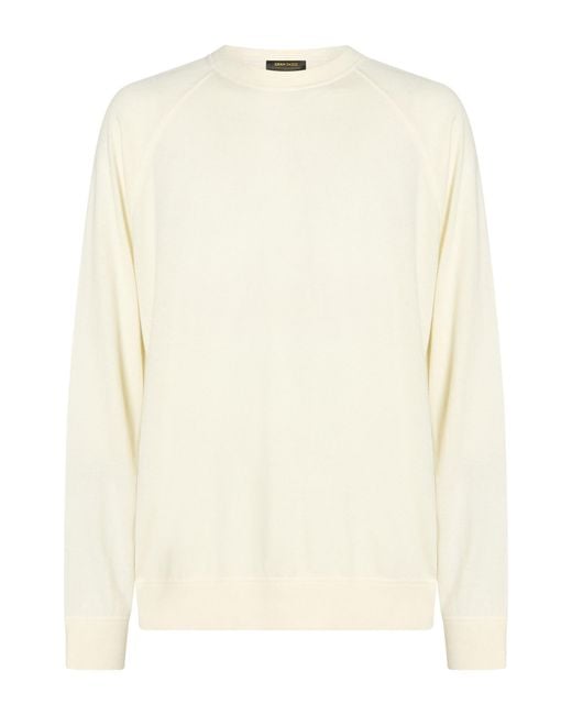 Pullover Gran Sasso de hombre de color Natural
