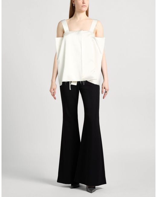 Givenchy White Ivory Top Triacetate, Polyester
