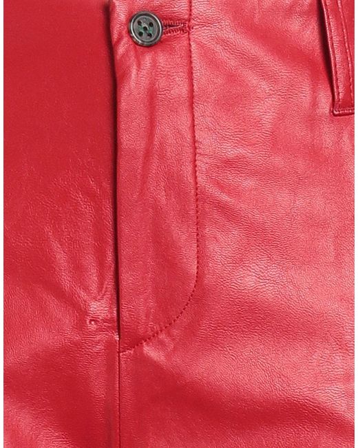 Berwich Red Pants Polyurethane
