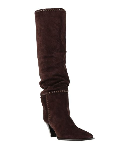 Jimmy Choo Brown Boot Cowhide