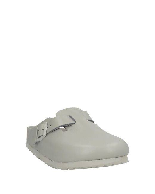 Birkenstock Gray Mules & Clogs
