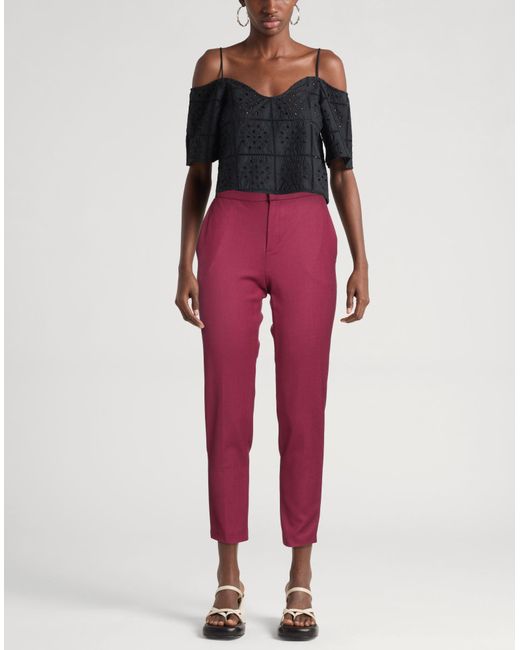 Twinset Red Trouser