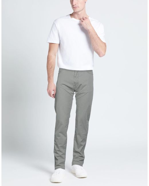 Jacob Cohen Gray Pants for men