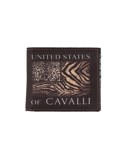 Roberto Cavalli Black Wallet for men
