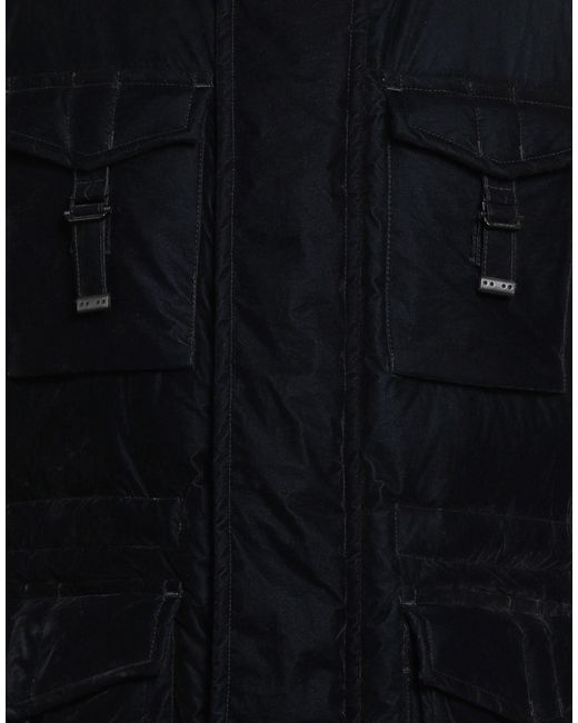 Peuterey Blue Puffer Viscose, Polyamide for men