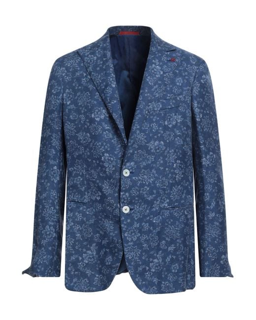 Isaia Blue Blazer for men