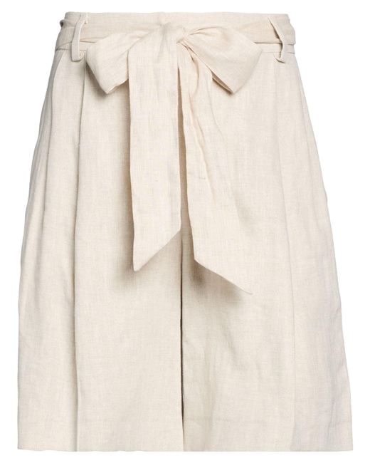 Kiton Natural Shorts & Bermuda Shorts Linen