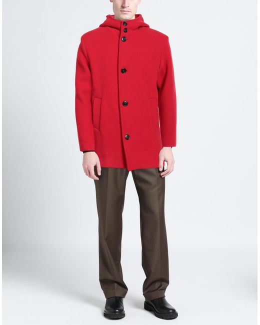 Brian Dales Red Coat for men