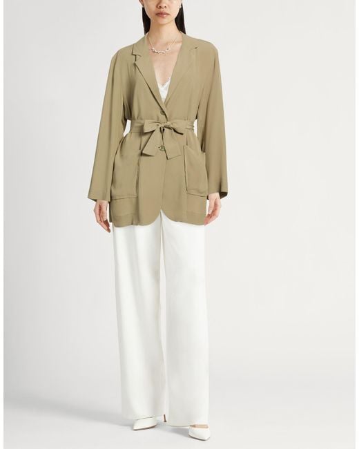 Semicouture Natural Blazers