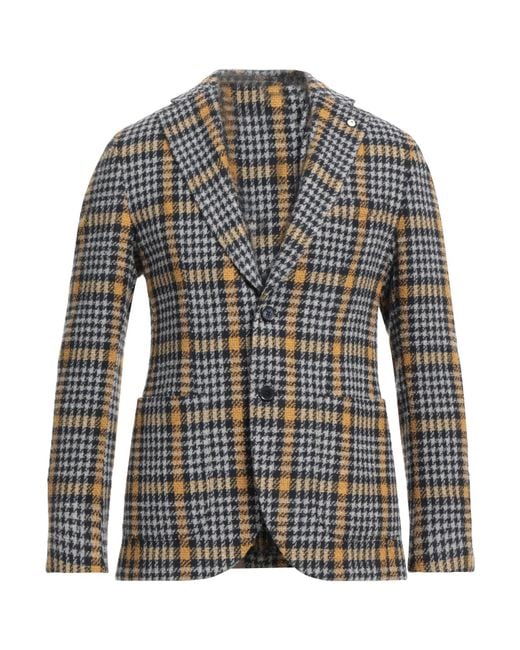 L.b.m. 1911 Gray Blazer for men