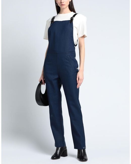 Burberry Blue Dungarees