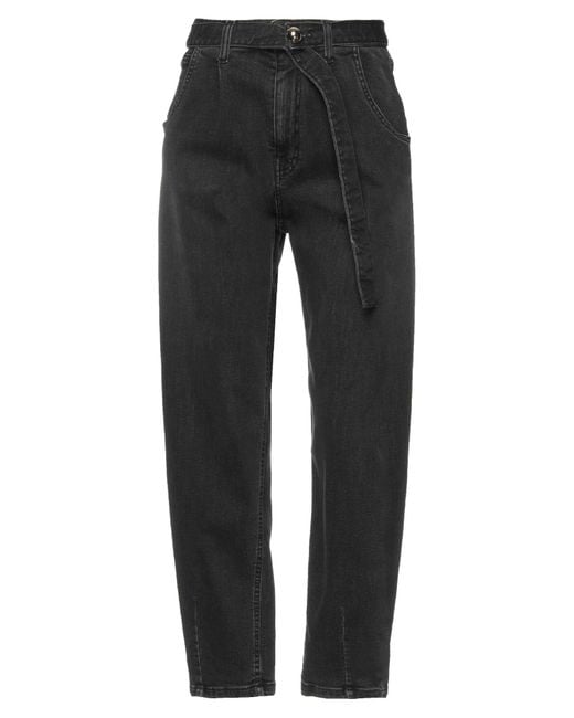 SIMONA CORSELLINI Gray Jeanshose