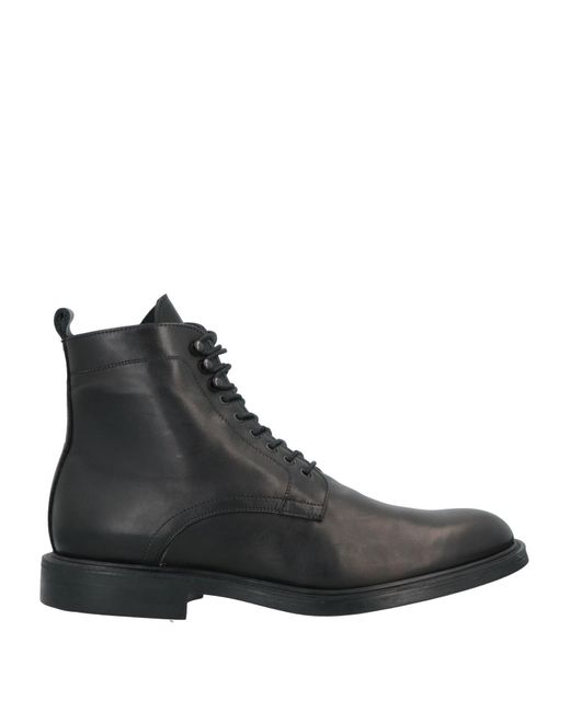 Marechiaro 1962 Black Ankle Boots Calfskin for men