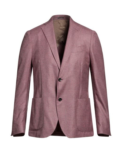 Lardini Purple Blazer for men