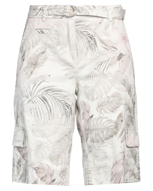 Cambio Gray Shorts & Bermuda Shorts