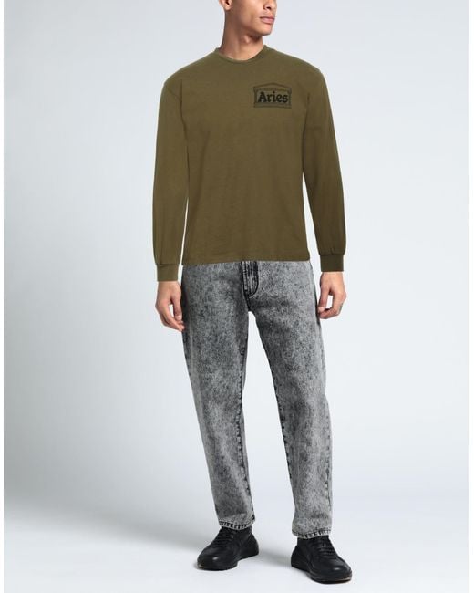 Aries Green T-shirt for men