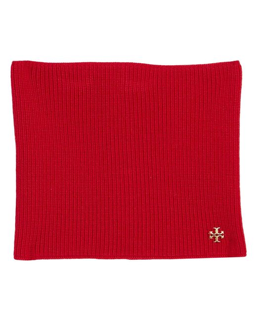 Tory Burch Red Scarf Wool