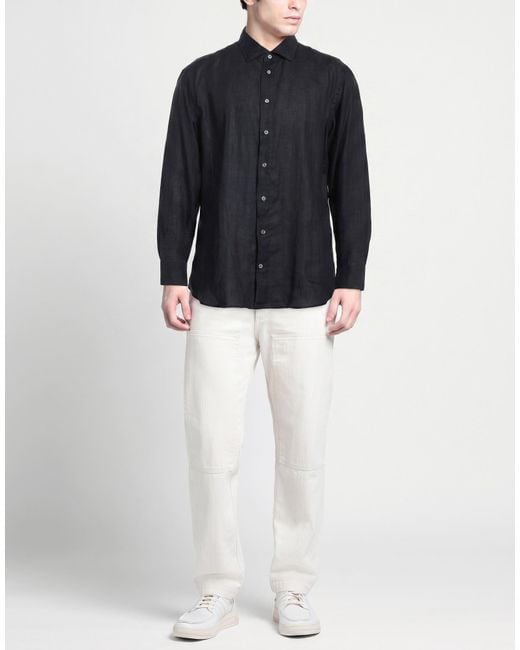 Camisa Van Laack de hombre de color Blue