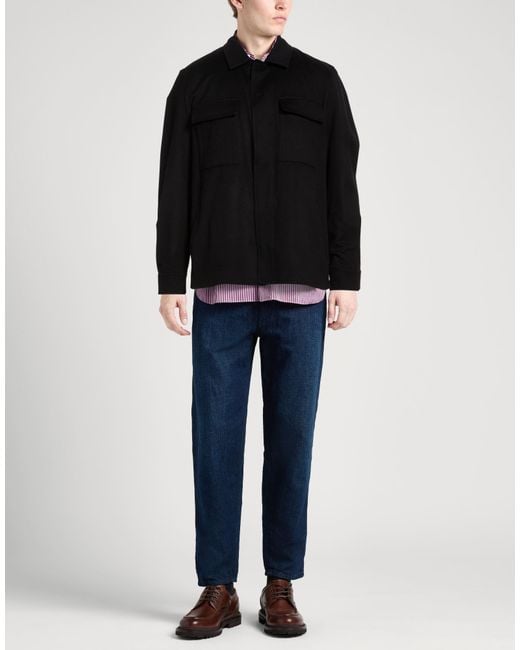 EIDUM Black Jacket Wool for men