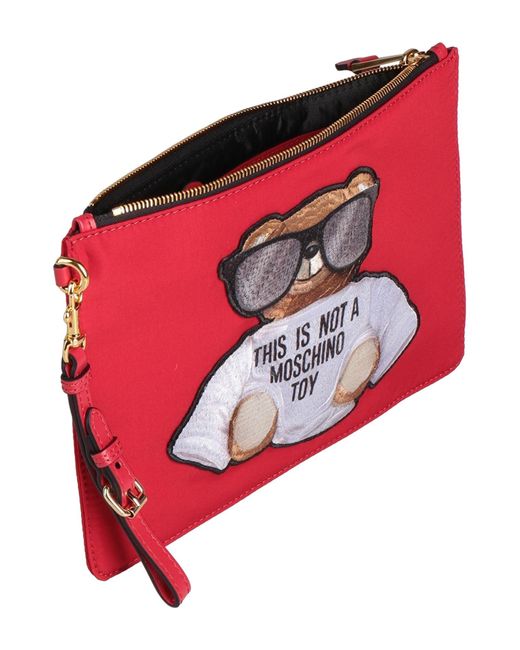 Moschino Red Handbag