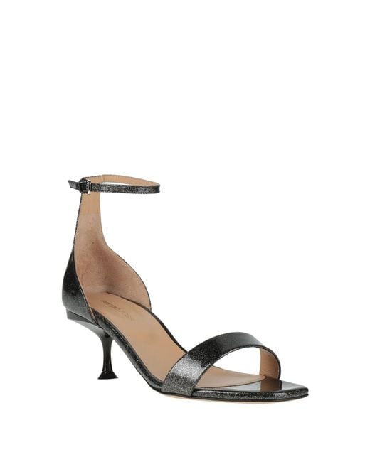 Sergio Rossi Metallic Sandals